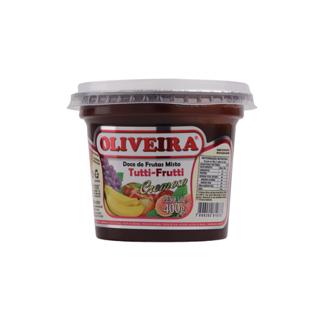 Doce Fruta Oliveira Tutti Frutti Pote 400g 
  360-2