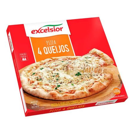 PIZZA EXCELSIOR 400G 4QUEIJOS