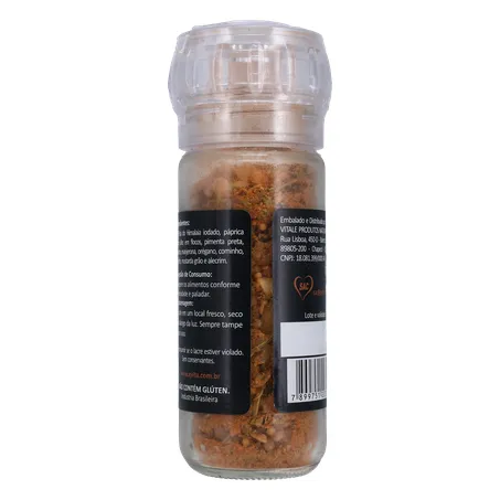 TEMPERO Q-VITA COM MOEDOR PARA CARNE SAL ROSA 70G 360-17