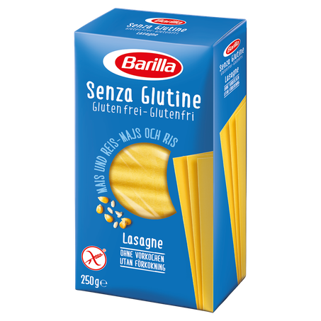 MASSA PARA LASANHA BARILLA SEM GLUTEN CAIXA 250G 360-2