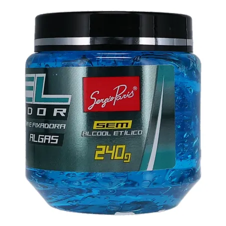 Gel fixador sergio paris azul perf.med 240g 360-8