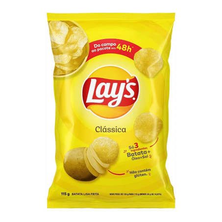 BATATA LAY'S CLÁSSICA 45G