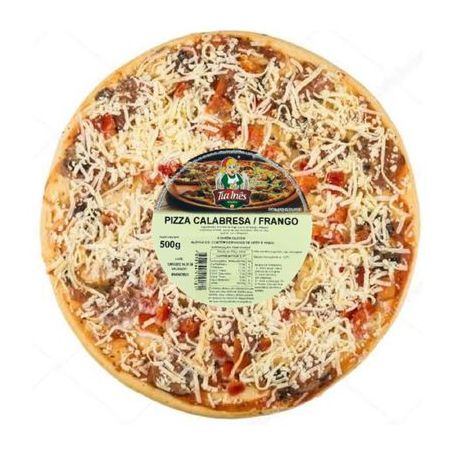 PIZZA TIA INES PC 580 G CALABRESA/FRANGO
