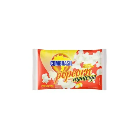 Combrasil Pipoca De Microondas Manteiga 100G