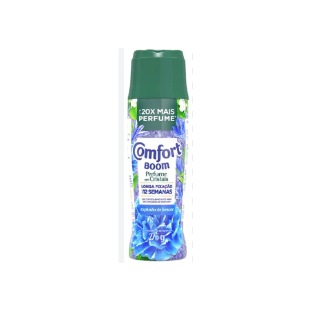 ODORIZANTE EM CRISTAIS  COMFORT BOOM EXPLOSAO DE FRESCOR 275G