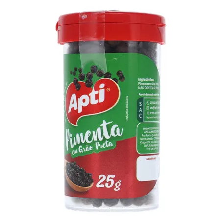 Pimenta apti preta em grao 25g 360-3