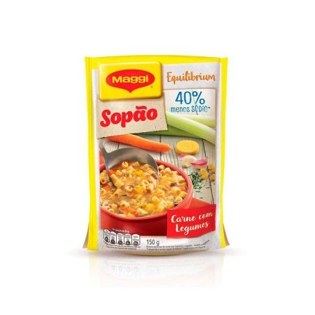 SOPAO MAGGI 150GR CARNE MENOS SODIO
