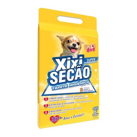 Tapete hig xixi secao 60x60 6 unidade