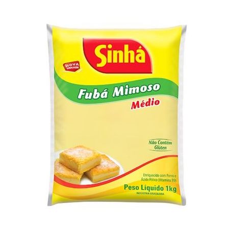 Fubá de Milho Mimoso Sinhá Média 1KG