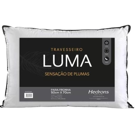 Travesseiro Hedrons 50x70 Luma Fibra Siliconizada