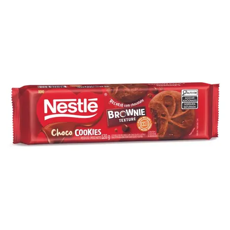 Biscoito cookies rec.brownie nestle 120g