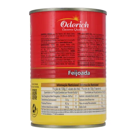 FEIJOADA ODERICH LATA 420G 360-14