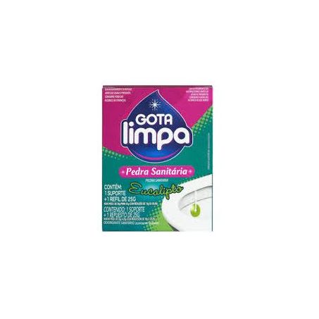 Pedra sanitaria gota limpa eucalipto 25g