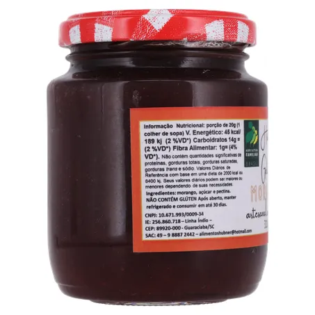 Geleia hubner morango 310g 360-28
