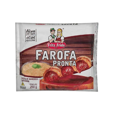 Farofa pronta fritz e frida 250g