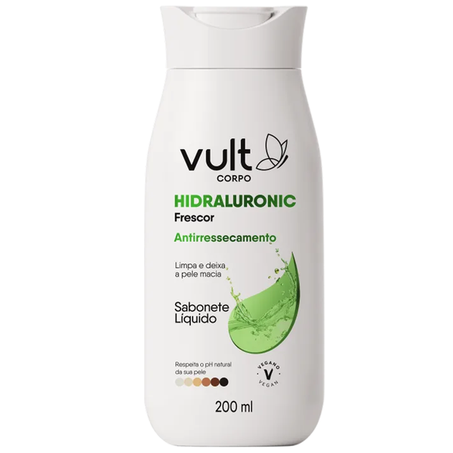 Sabonete Liq Vult 200ml Hidraluronic Frescor