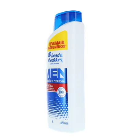 Shampoo Anticaspa Head & Shoulders Fragrância Poderosa Frasco 650ml 360-5