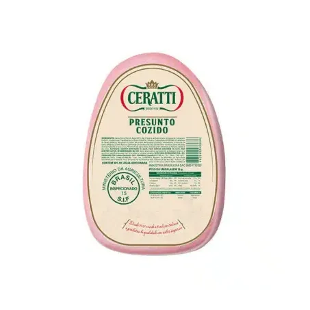 Presunto Cozido Ceratti Kg Bandeja
