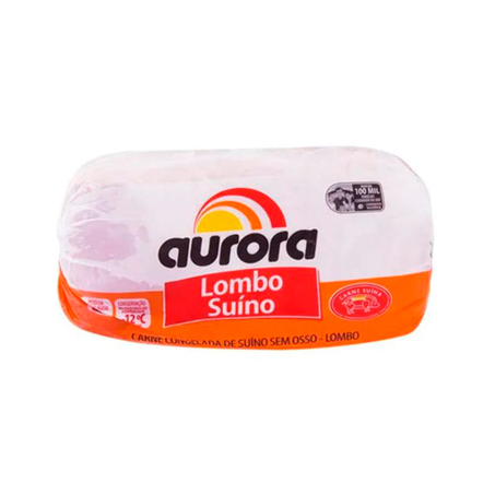 Lombo Suíno Aurora Congelado Kg