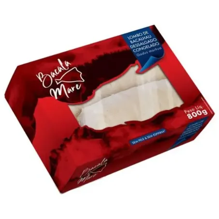 Bacala Mare Bacalhau Gadus Morhua Pedaços Kg 
