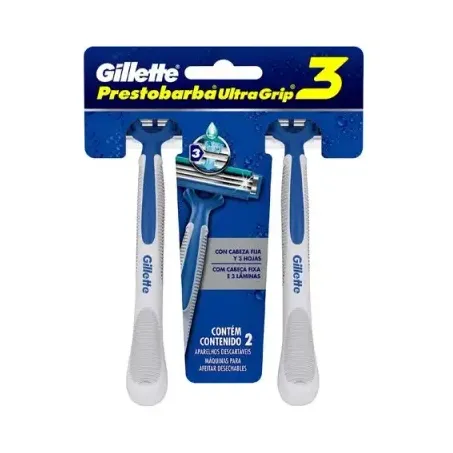 Aparelho Barbear Gillette Prestob 3 Corpo 2 Un
