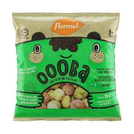 BISCOITO DE POLVILHO FLORMEL 25G MISTO