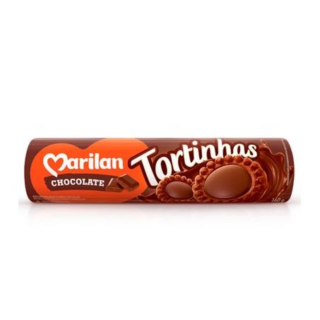 Bisc tortinhas marilan 140g chcolate