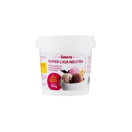 Estabilizante em Pó para Gelados Selecta Super Liga Neutra Pote 100gr
