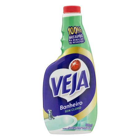 LIMPADOR PARA BANHEIRO VEJA X-14 REFIL