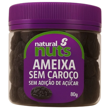 Ameixa sem Caroço Natural Nuts 80G