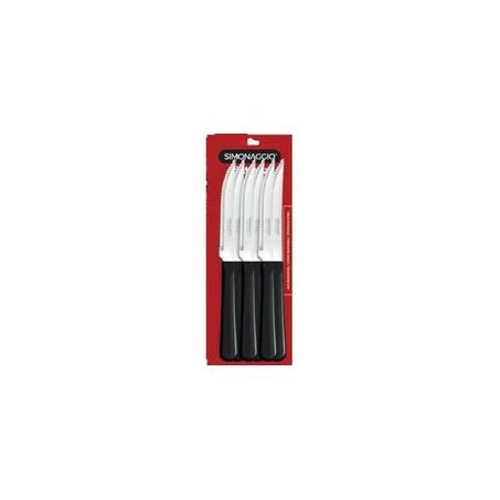 Faca p/carne sintonia preto simonaggio c/6un
