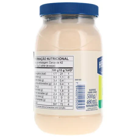 Maionese Hellmann's Limão 500G 360-27