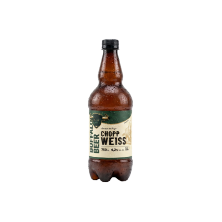 CHOPP BUFFALO BEER PET WEISS 750ML