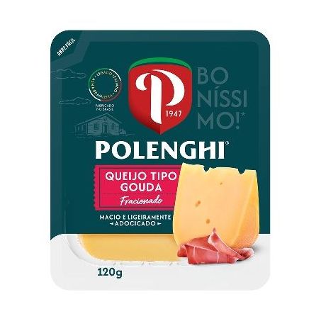 Queijo polenghi tipo gouda 120g