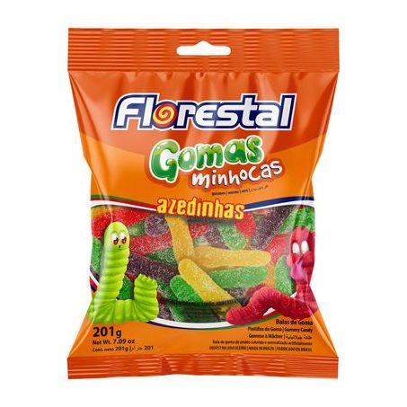 Goma florestal minhocas 201g