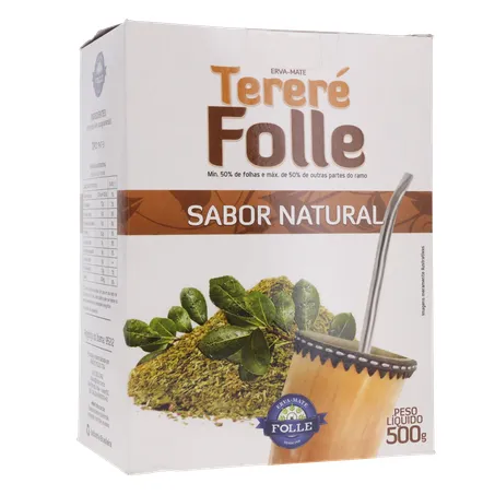 Erva tererê folle natural 500g 360-16