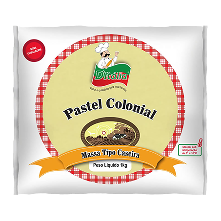 MASSA PASTELAO D'ITALIA 1KG CASEIRA