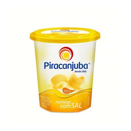 MANTEIGA PIRACANJUBA C/SAL 500G
