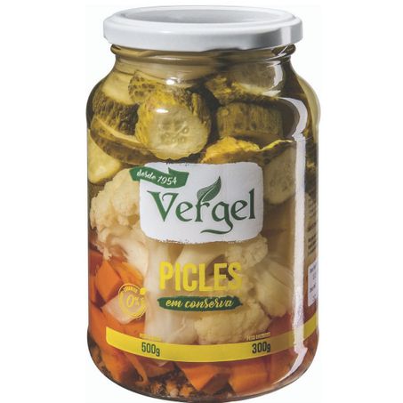Picles em conserva vergel 300g
