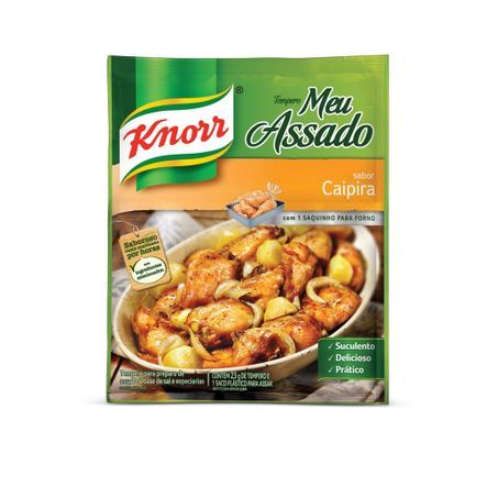 Tempero Knorr Meu Assado Pó Caipira Sachê 25g 
 