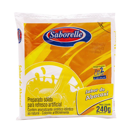 REFRESCO SABORELLE 240G ABACAXI