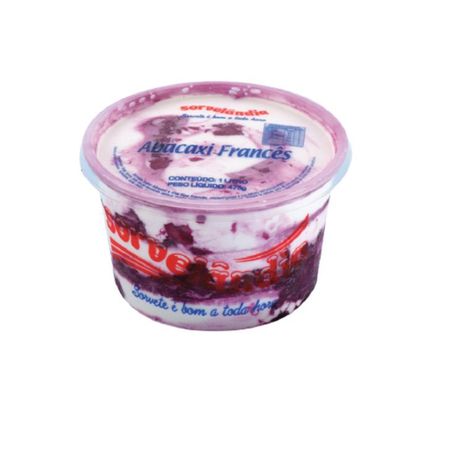 SORVETE ABACAXI FRANC. SORVELÂNDIA 1L