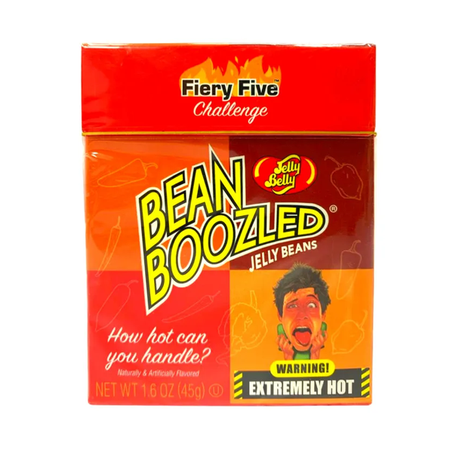BALA JELLY BELLY FIERY FLIP TOP 45G BEAN BOOZLED SABORES APIMENTADOS