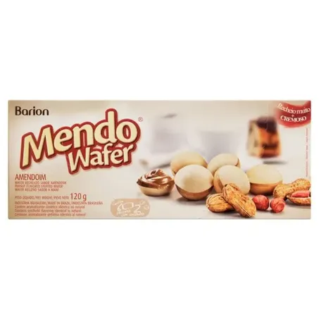 Chocolate Wafer Barion Mendo Recheio De Amendoim 120g 
 