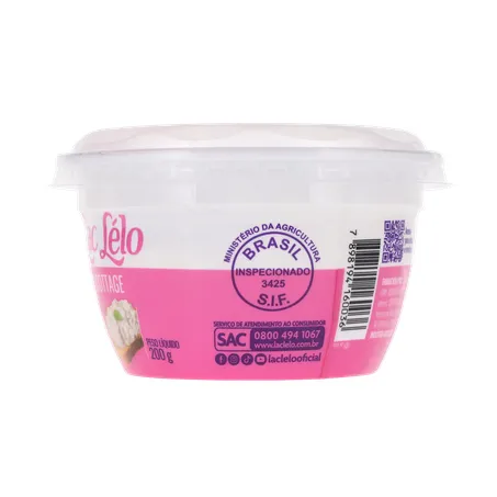 Queijo cottage lac lelo 200g 360-6