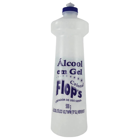 ÁLCOOL GEL FLOPS 65°INPM 500G
