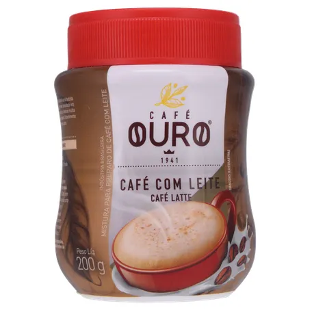 Café ouro com leite 200g 360-35