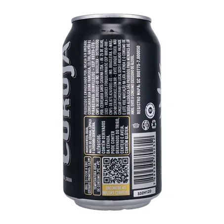 Cerveja Coruja Lager Lata 350Ml 360-24