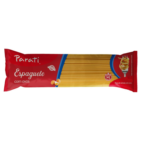Massa parati espaguete c/ovos 500g