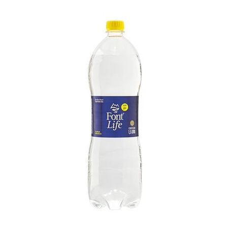 Agua mineral font life c/gas 1,5l